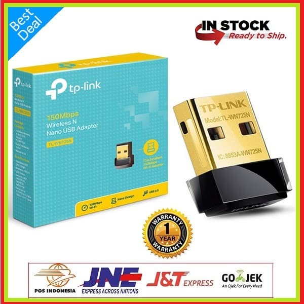 Usb Wifi TPLINK TL-WN 725N Mini Wireless Adapter