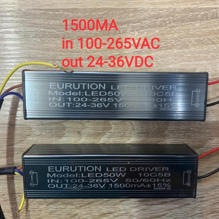 Led driver Adaptor lampu sorot 50watt