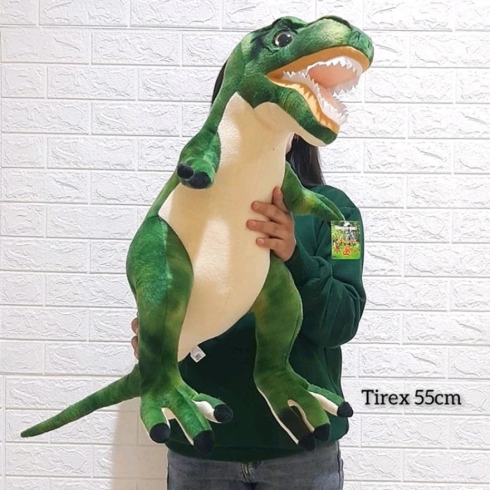 Boneka Dinosaurus Tirex Ori Seulgi Jumbo / Boneka T-Rex Besar Brontosaurus Best Seller