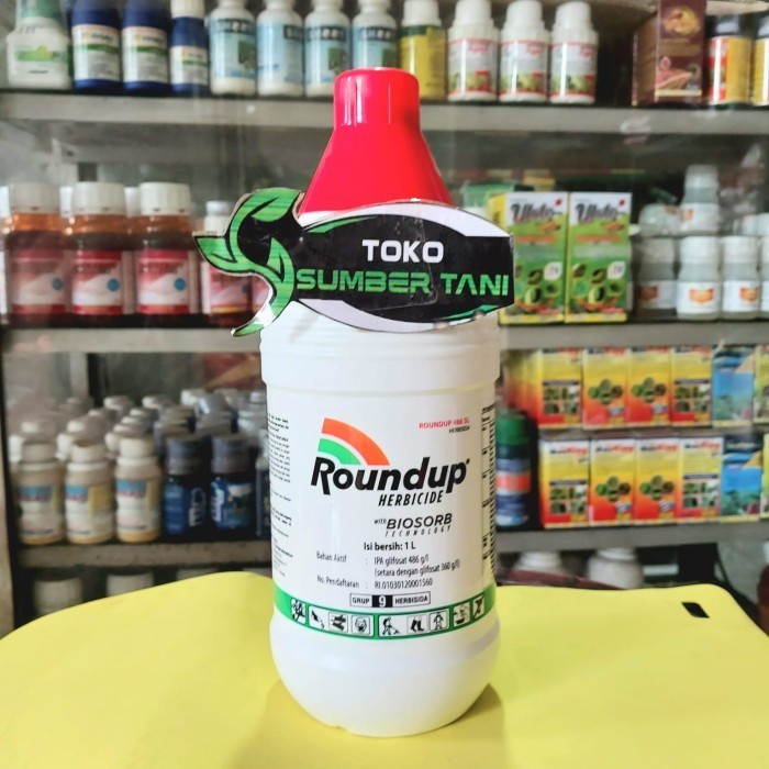 Roundup 1 Liter - Pupuk Cair - Pembasmi Rumput Liar , Gulma