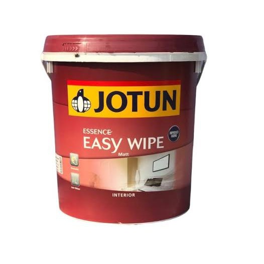 EASY WIPE CAT TEMBOK JOTUN INTERIOR 20KG(PAIL)/BISA REQUEST WARNA/KHUSUS INSTAN