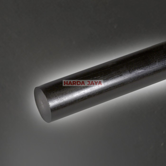 Nylon PE Hitam 75mm Polyethylene Rod Batangan / Potongan Dia 75 mm