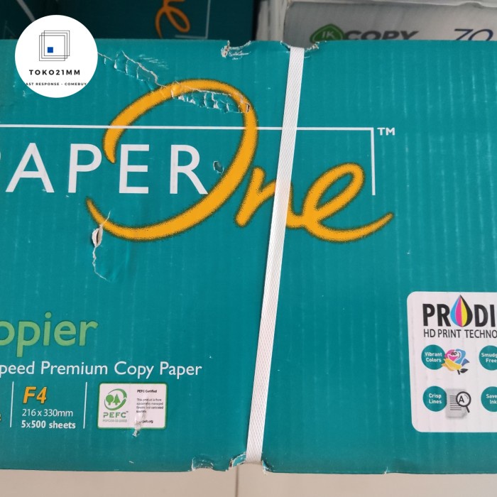 

Diskon Kertas Hvs A4 75 Grm Paperone Dus Sedus Grosir [Bisa Gojek/Grab] Packing Aman