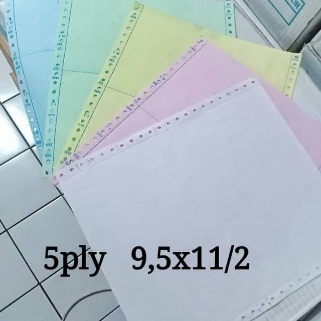 

Promo Kertas Bon / Faktur Lx310 Lq310 5 Ply Kertas Komputer Continuous Form Packing Aman