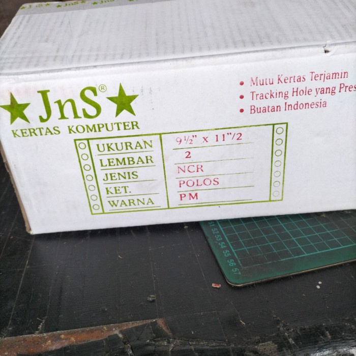 

Diskon Kertas Komputer Continuous From 2 Ply Warna Prs 9.5 X 11/2 Cod