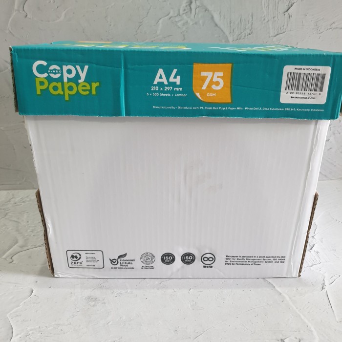 

Produk Viral (5 Rim)Kertas Hvs Copy Paper A4 75 Gr Khusus Instant/Sameday Cod