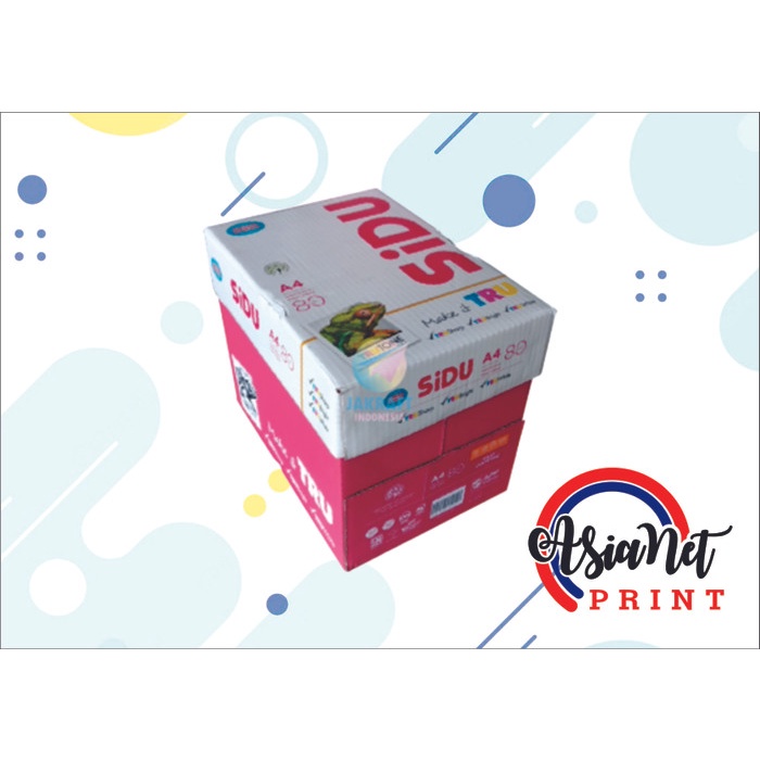 

Produk Viral Kertas Hvs Sidu A4 80 Gr 1 Box Cod