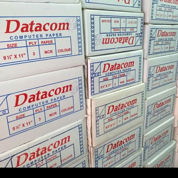 

Viral Kertas Continuous Form Datacom 9.5X11 2Ply Putih Putih Cod
