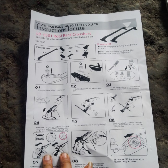 SALE TERHOTT CROSS BAR KAKI ROOF RACK BAGASI ATAS MOBIL DAIHATSU SIGRA PLATINUM READYY