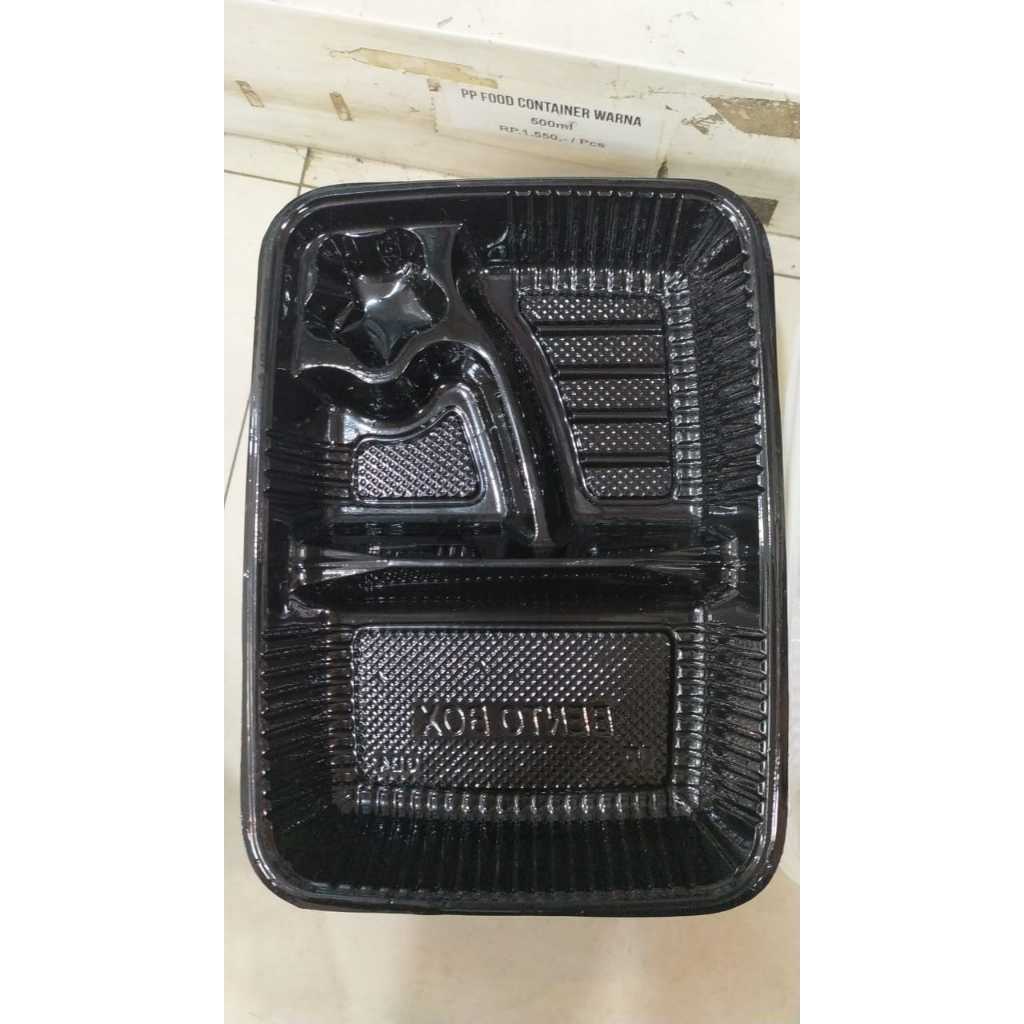 

(50pc) Bento Tray Sekat 4 / Wadah Bento / Bento / catering box