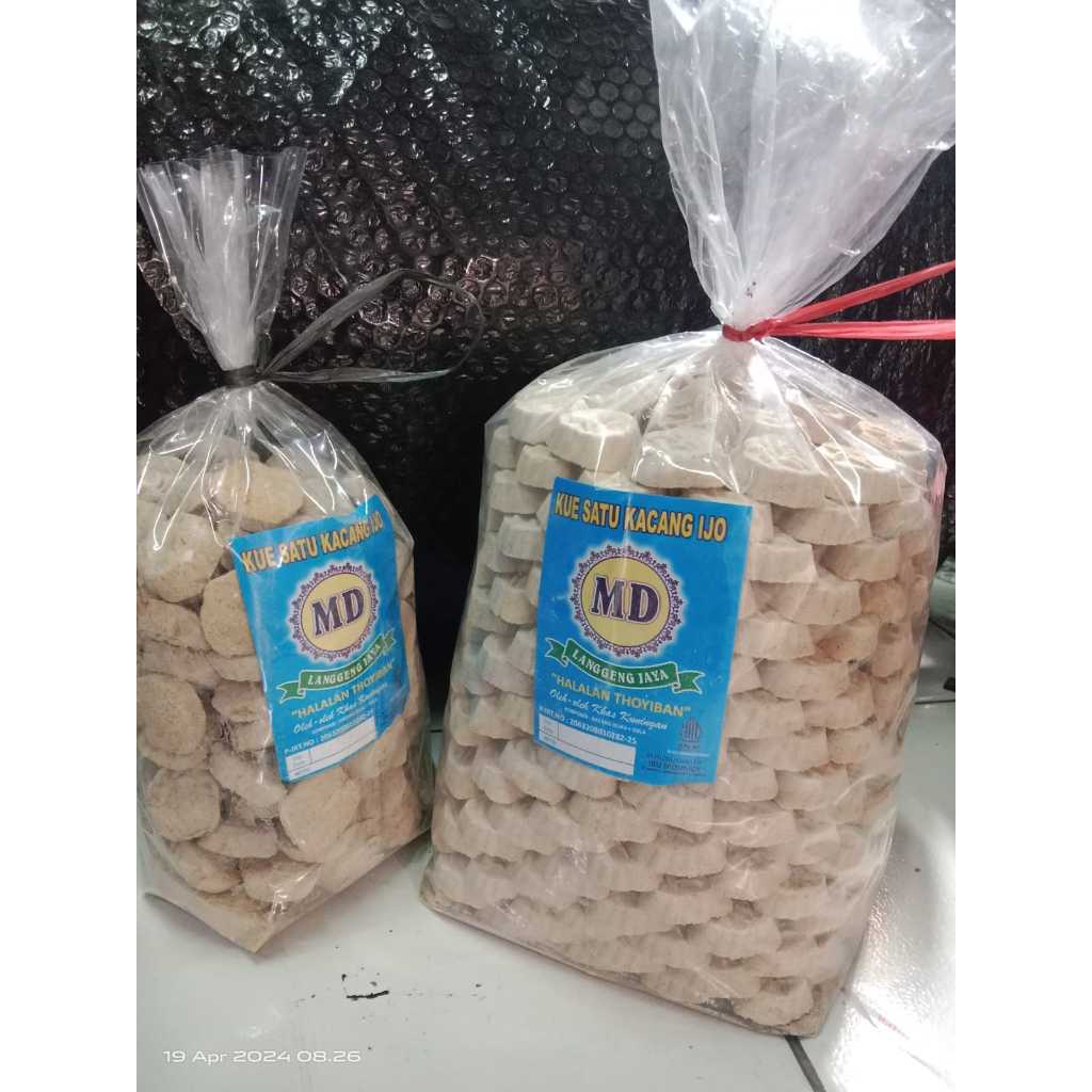 

Kue satu kacang hijau berat 1kg