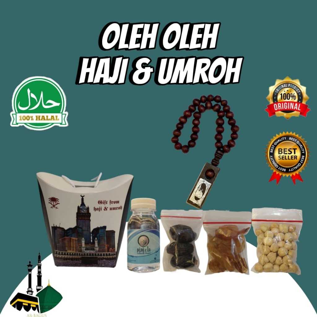 

Paket oleh oleh haji & Umroh per25Pcs dus tali
