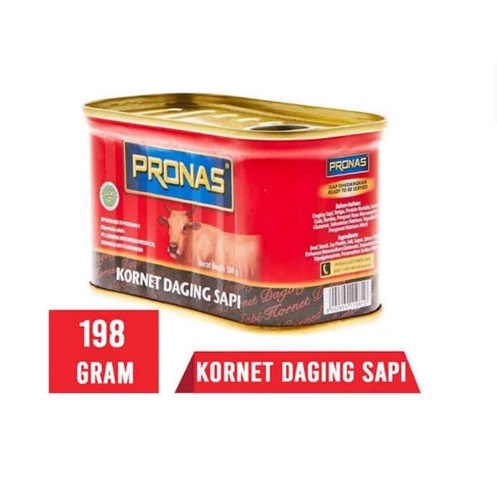 

Pronas corned beef / kornet daging sapi 198gr