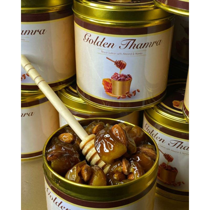 Kurma almond & madu golden thamra