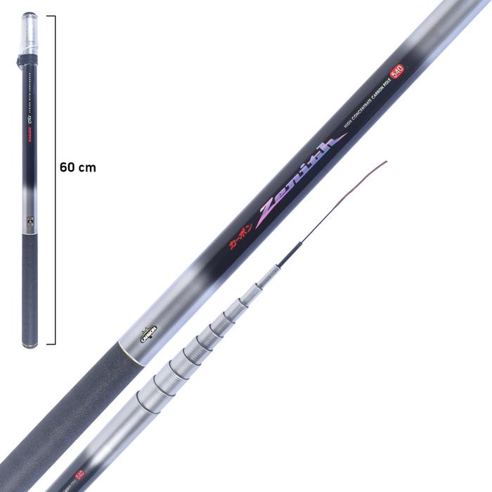 Baru Joran Tegek Maguro Zenith 270 330 360 390 450 540 Carbon Keiryu Ruas Pendek Lentur ~ Indonesia