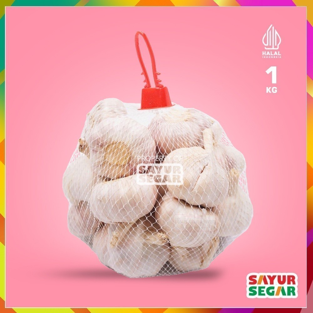 

BAWANG PUTIH HONAN SUPER [ 1kg ] PREMIUM
