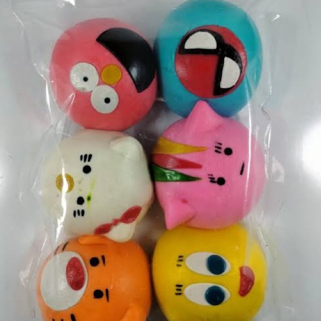 

Bakpau Karakter isi 6 pcs Donat Karakter isi 6 pcs Bapao Karakter Frozen Bakpao Karakter Isi Coklat