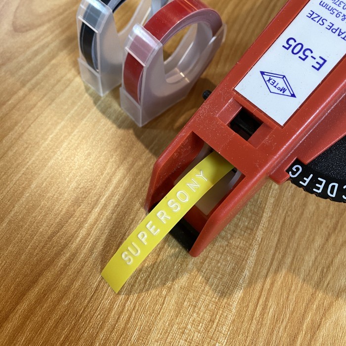 

Mesin Label Maker emboss Motex E505 DiskonJual MurahHarga DiskonObral