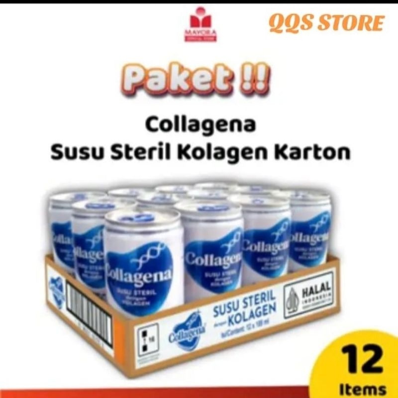 

Susu Collagena 1 Karton Susu Steril 1000mg Kolagen Susu Steril