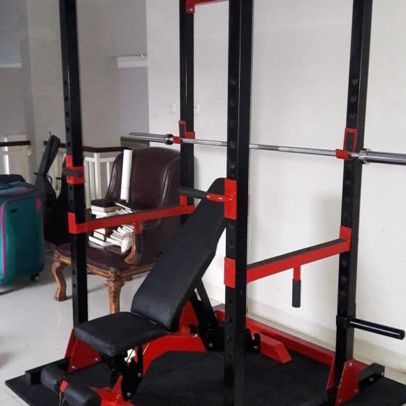 power Rack squatrack squat bench press adjustable bench