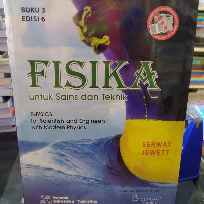 

PROMO! Fisika untuk sains dan teknik buku 3 edisi 6 original