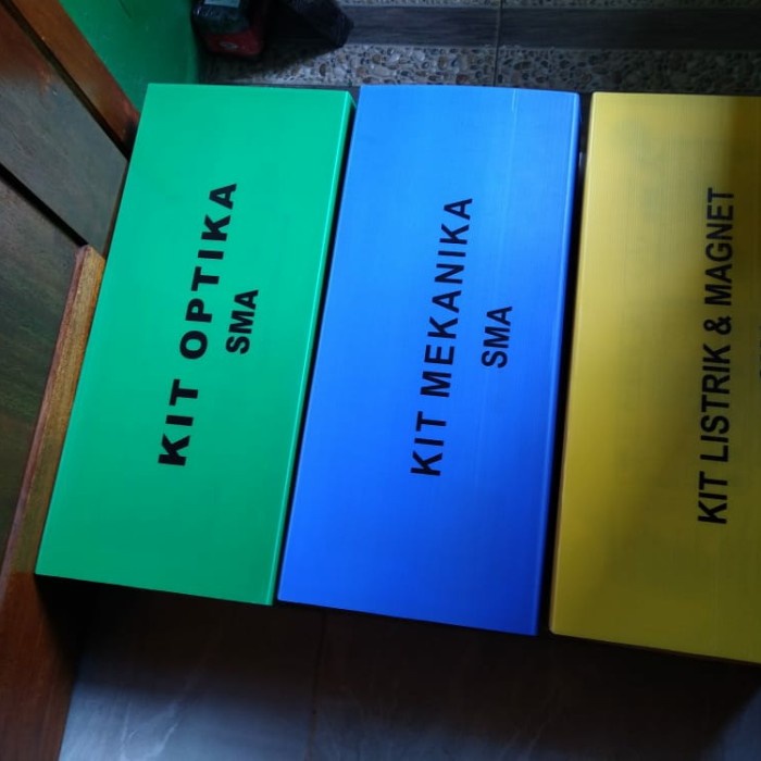 

PROMO! SEPAKET kit FISIKA ipa SMA 3set, MEKANIKA, OPTIKA, LISTRIK & MAGNET