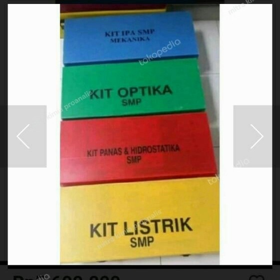 

TERBARU! KIT FISIKA SMP HEMAT 4BOX, MEKANIKA, OPTIKA, LISTRIK, PANAS (SEPAKET)