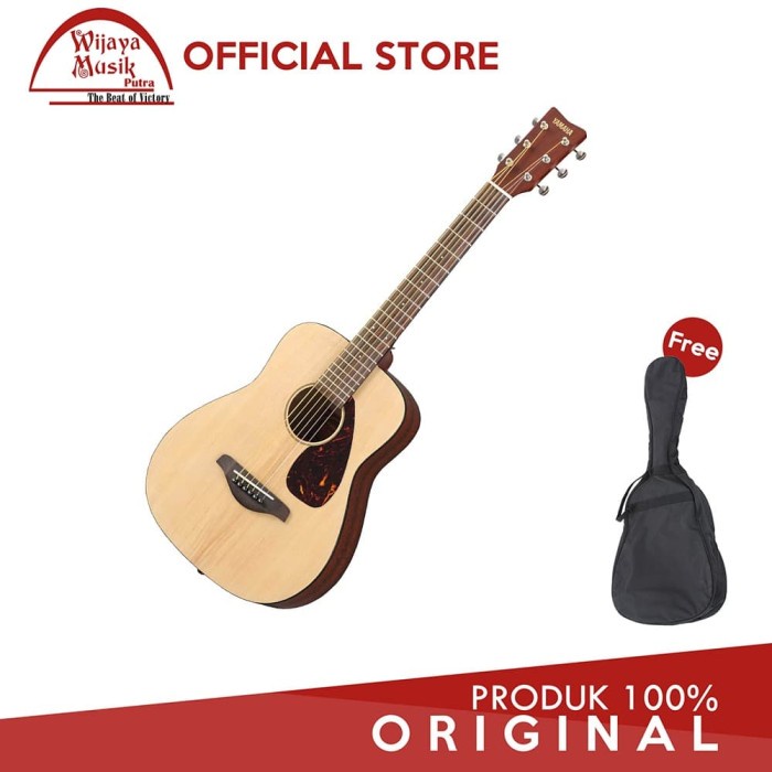 YAMAHA GITAR MINI UKURAN 3/4 FG JUNIOR JR-2 / JR2 / JR 2 NT + SOFTCASE