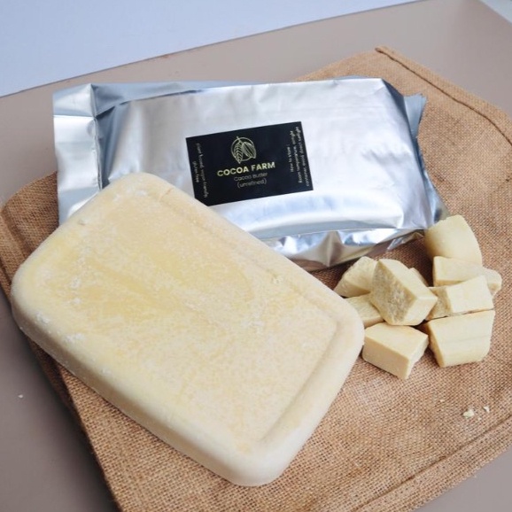 

Cocoa Farm Unrefined COCOA BUTTER 1kg