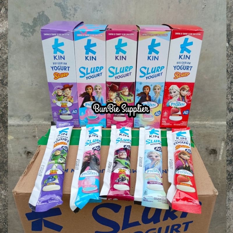 

KIN Yogurt SLURP Yogurt Stik 45gr x 10pcs (BOX)
