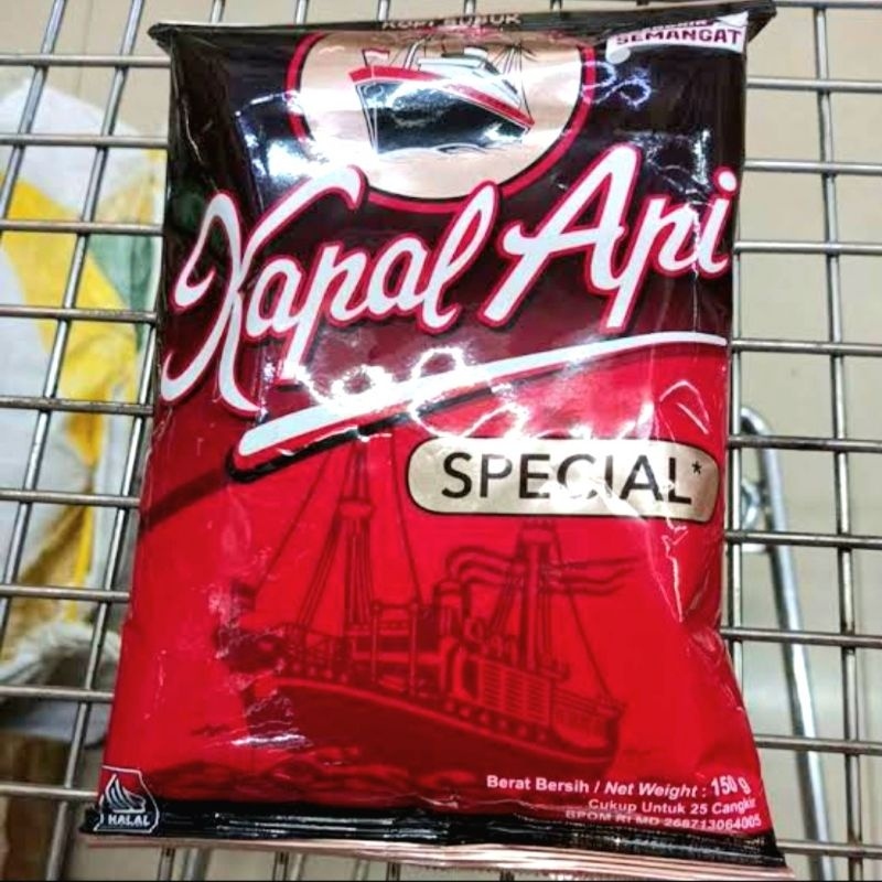 

Kopi Kapal Api Special 150 gr Pure Coffee