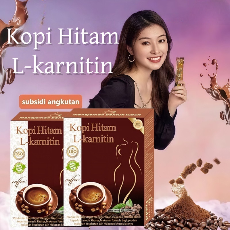 

Black Coffee KOPI HITAM KOPI DIET Kopi Hitam Instan Premium Original Slimming Weight Loss Black