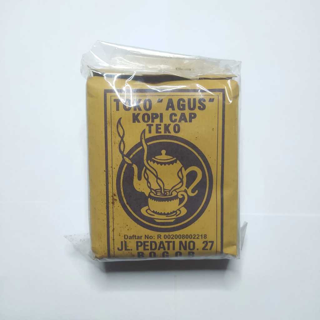 

Kopi Cap Teko 250gr Tanpa Gula Toko Agus Khas Bogor Murah Enak dan Harum