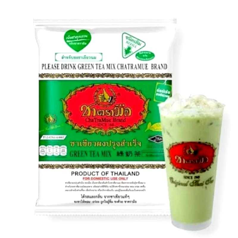 

Thai Greentea Chatramue Teh Hijau 200 gram HALAL & BPOM