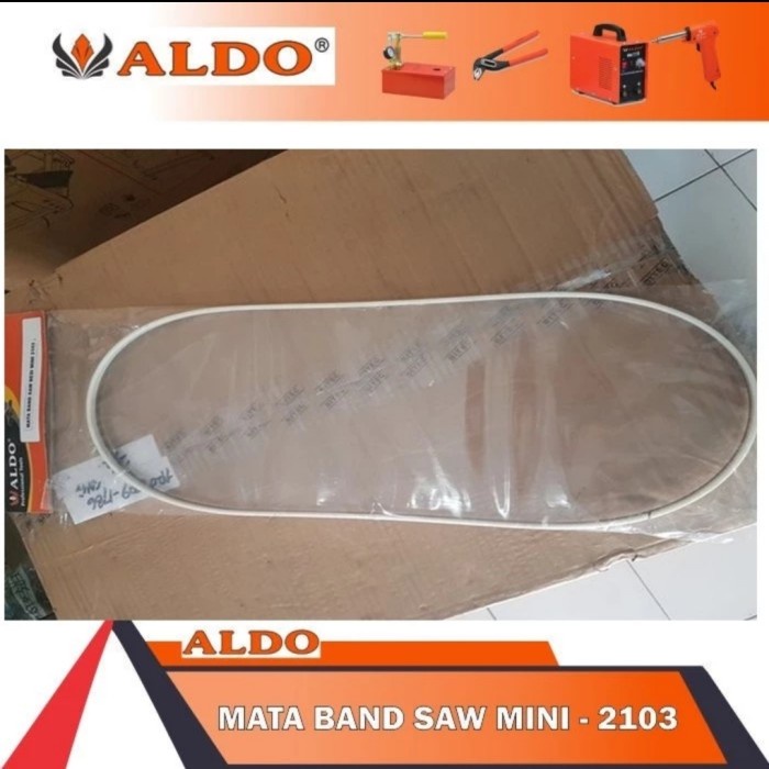 MATA GERGAJI BESI METAL TULANG MESIN BANDSAW PORTABLE ALDO 2013