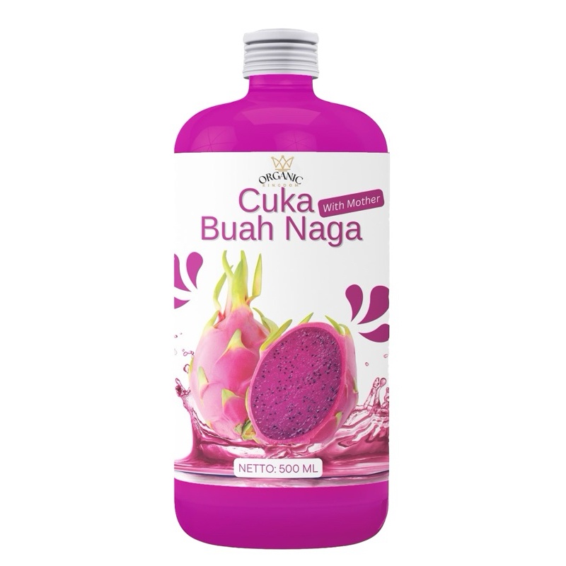 

Cuka Buah Naga 500ml Dragon Fruit Vinegar Minuman Sehat Probiotik
