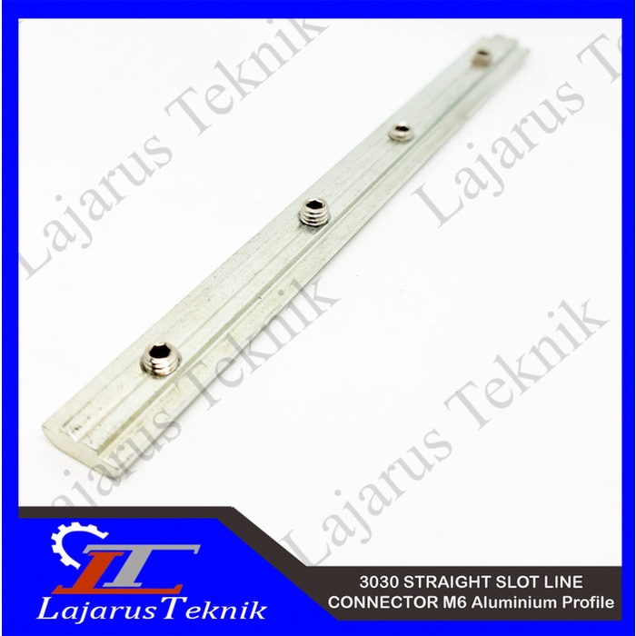 JJyoi- 3030 STRAIGHT SLOT LINE CONNECTOR M6 Aluminium Profile 30 series