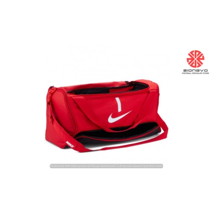 ready stok tas duffle olahraga - nike academy team medium duffle bag cu8090657 original
