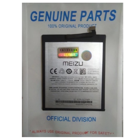 Meizu Ba816 Ba-816 Original 100% Genuine Battery Batre Baterai Meizu M8 M8 Lite V8