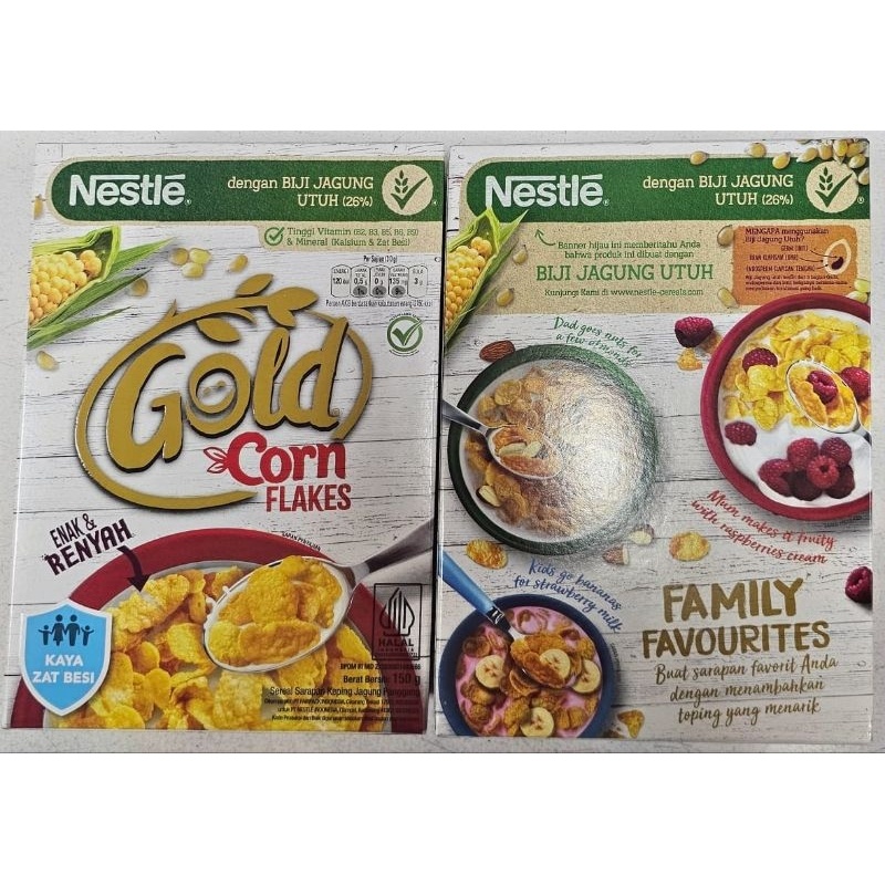 

Nestle Gold Corn Flakes 150g Box
