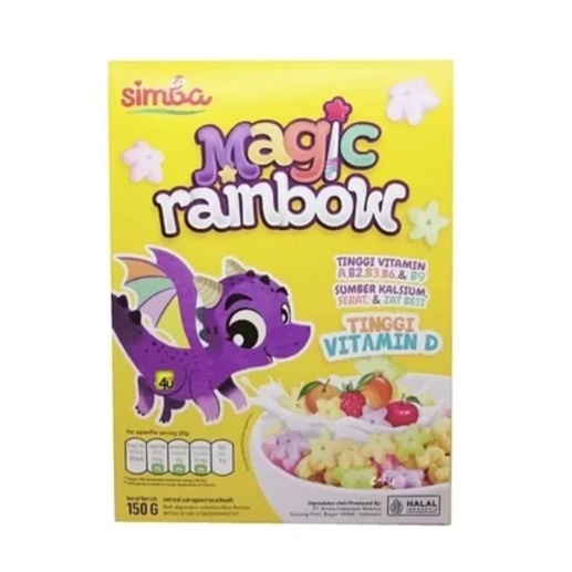 

SIMBA Magic Rainbow Sereal Sarapan Rasa Buah Box 150gr