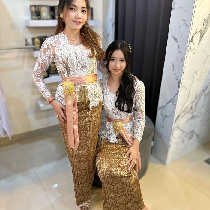 Kamen Bordir Jadi Full Benang Pradee Gold Ready