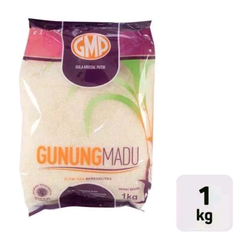Gula Pasir GMP Gula Gunung Madu 1 Kg Kristal Putih