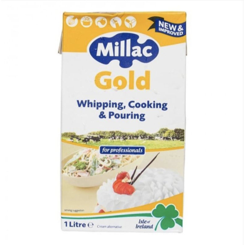 

Millac gold whipping & cooking 1lt/whipping cream milac