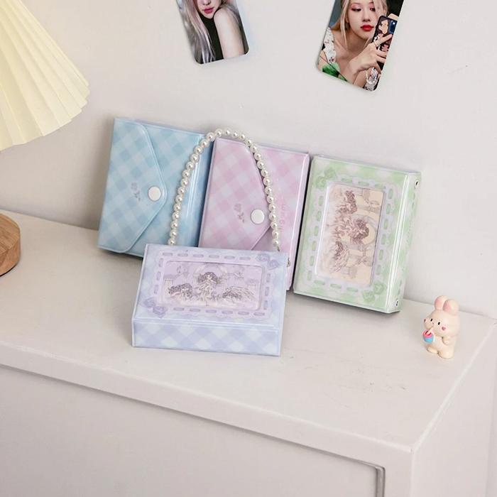 

Kolbuk Envelope Collect Book Rantai Mutiara Amplop Bahan Pp Photocard Album Kpop Tempat Pc Holder