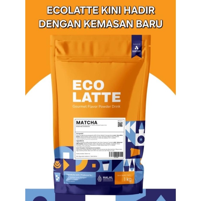 

Ecolatte Red Velvet Bubuk Serbuk Minuman 1 Kg Powder Drink Instant Bpom Halal Aneka Rasa Good