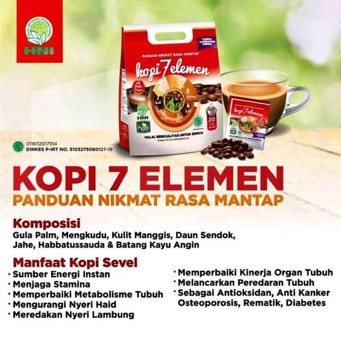 

Kopi Sevel Hni Hpai Bisa Cod Halal Isi 20 Sachets Good Quality