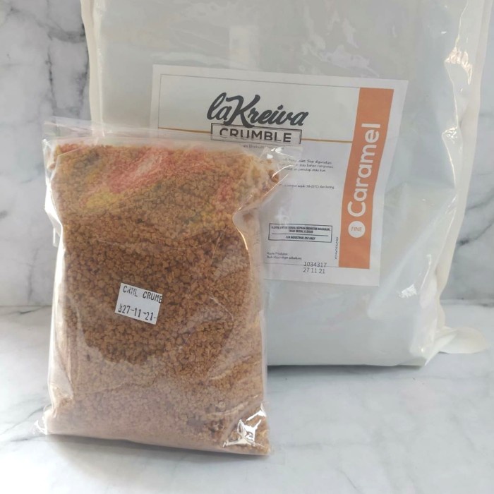 

Ready" Caramel Crumble Crumb La Kreiva 500Gr