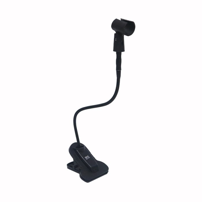 Sale Eelic Elc-Mic05 Stand Mic Meja Jepit Bracket Stand Mic Alat Penyangga