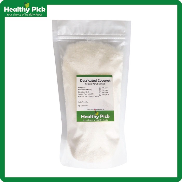 

Ready" Dessicated / Desicated Coconut ( Kelapa Parut Kering) 500Gr